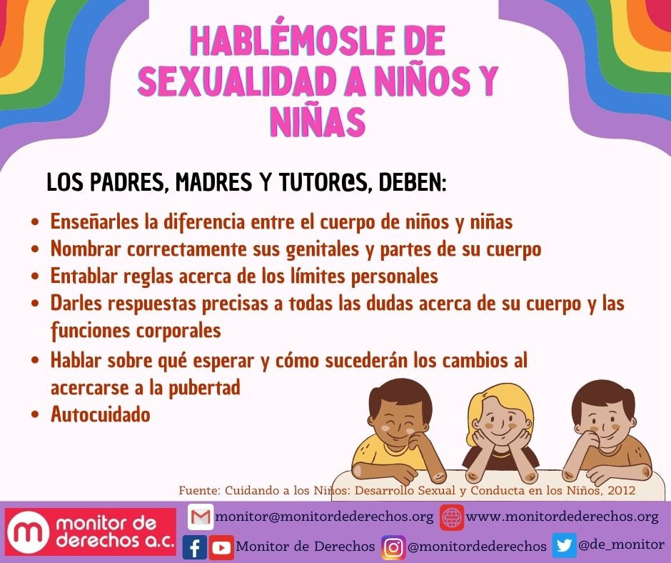 SEXUALIDAD PARA NIÑOS Y NIÑAS